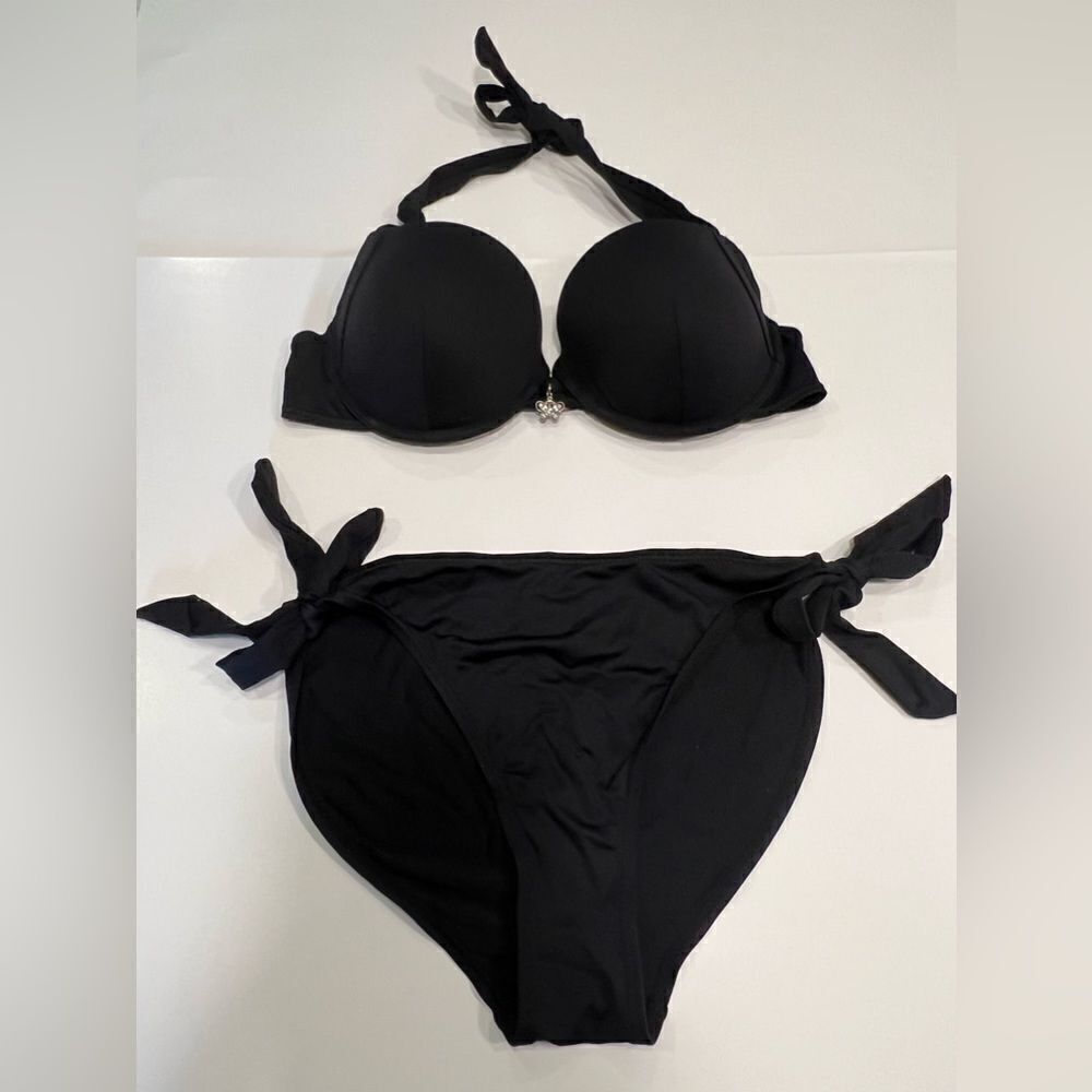 St.Bernard Women’s Black Bohemian Bikini Size 14